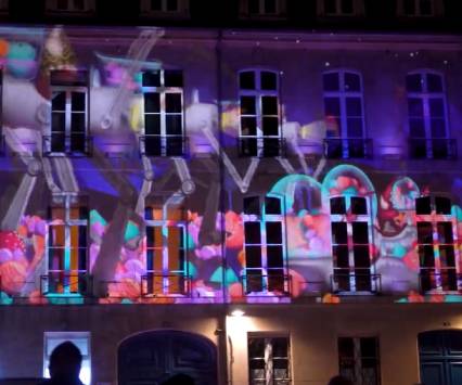 Vidéo mapping : moderniser les fêtes de fin d’année dans les villes et villages