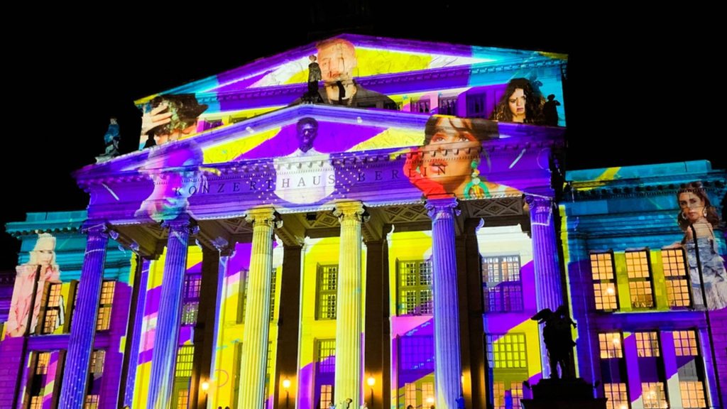 Mapping video évènement d'entreprise